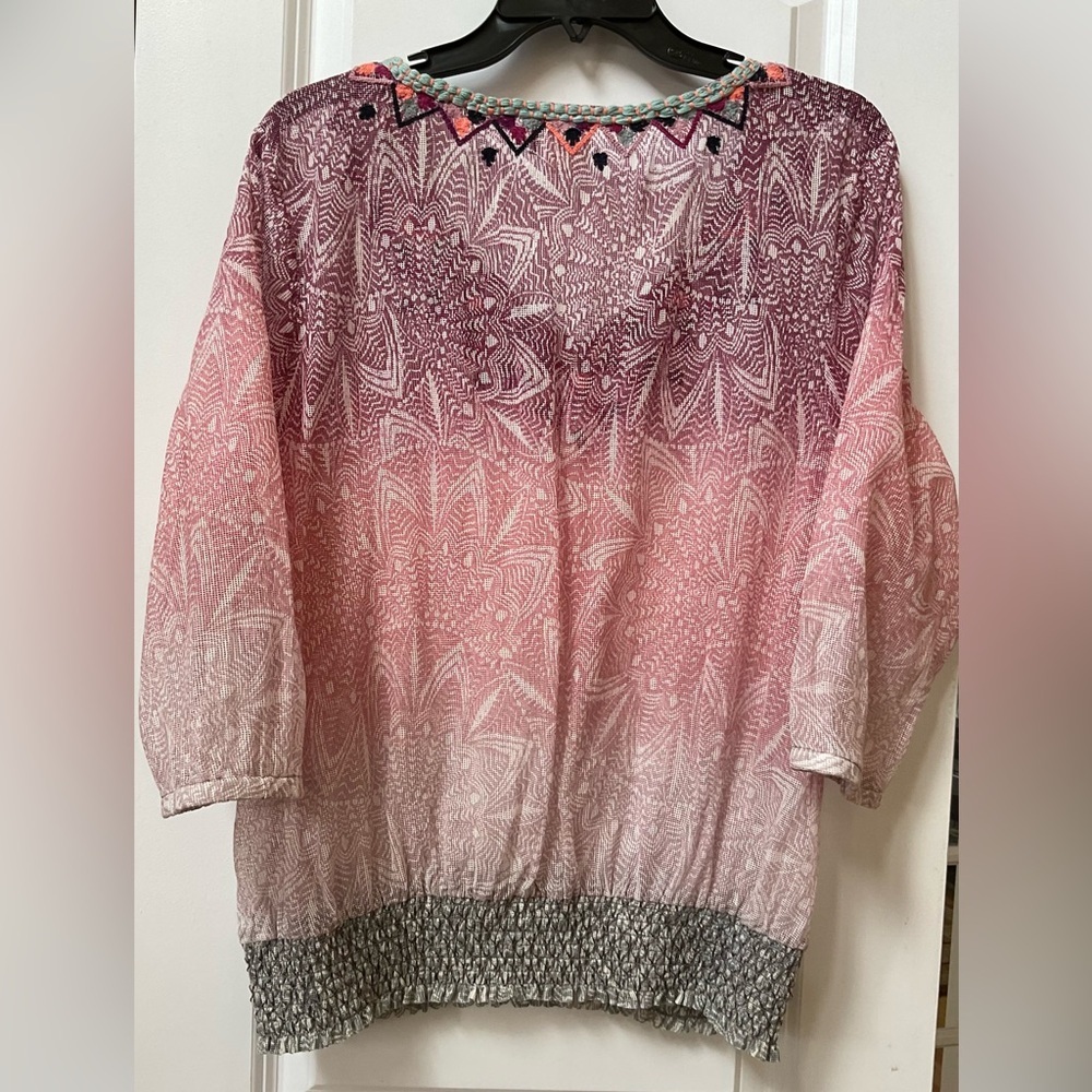 Anthropologie * Akemi + Kin Mesh Top - Picture 3 of 4
